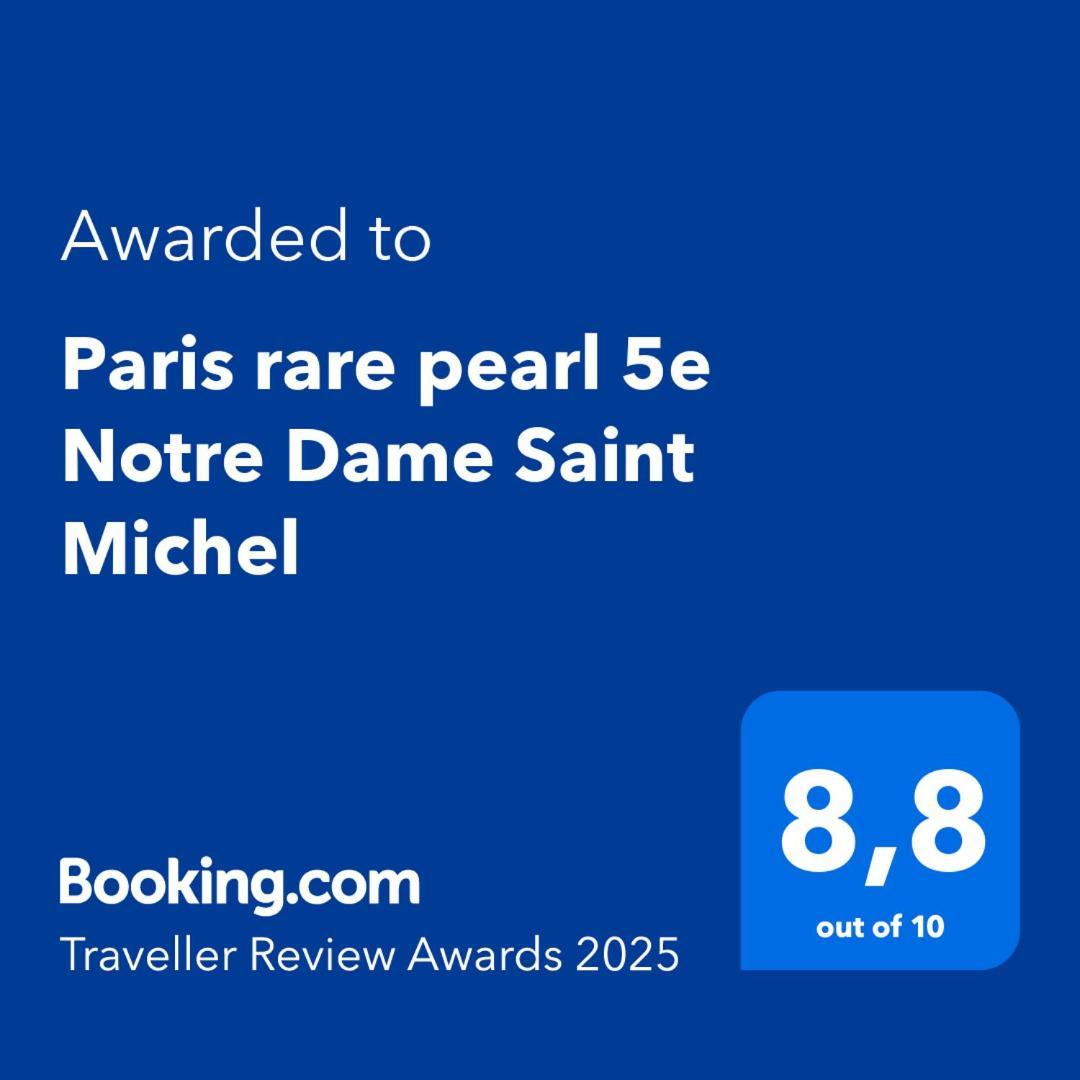 Апартаменты Paris Rare Pearl 5E Notre Dame Saint Michel Экстерьер фото